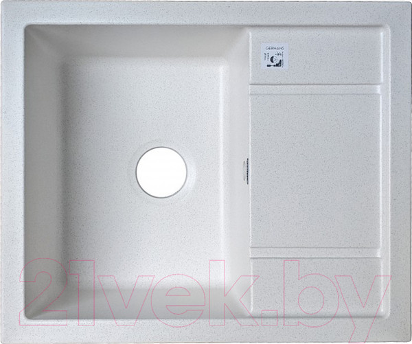 Изображение товара Мойка кухонная Gerhans В19 (белый)