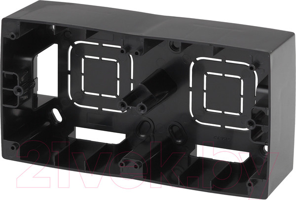Изображение товара Коробка открытого монтажа ЭРА 12-6102-06 / Б0043175 (черный)
