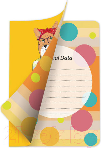 Изображение товара Тетрадь Brauberg Foxy / 403815 (60л)