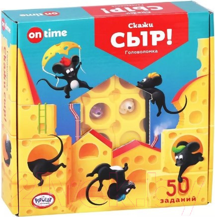 Изображение товара Развивающая игра On Time Скажи Сыр / 45054