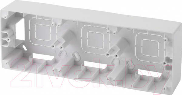 Изображение товара Коробка открытого монтажа ЭРА 12-6103-01 / Б0043180 (белый)