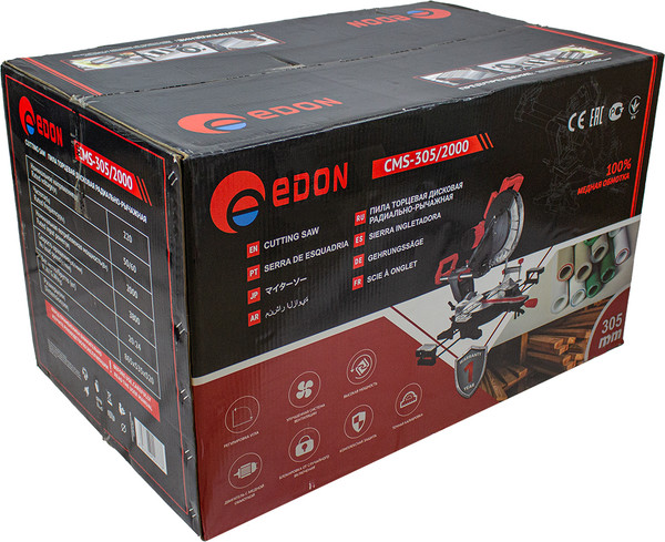 Изображение товара Торцовочная пила Edon CMS-305/2000 (1001070401)