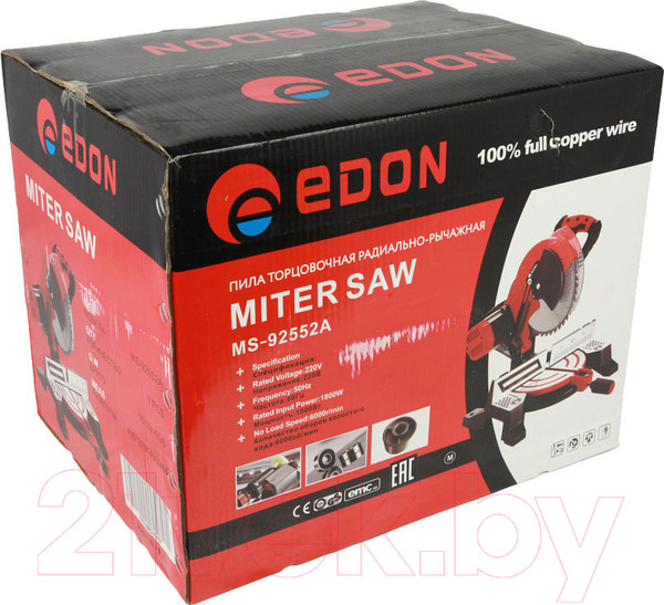 Изображение товара Торцовочная пила Edon MS-92552A (1001070302)