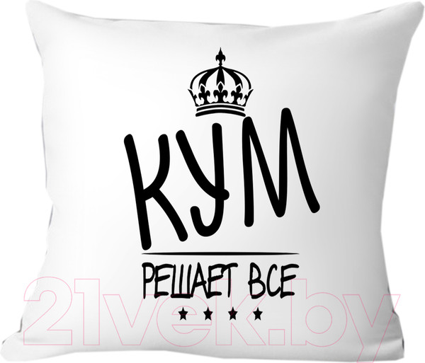 Изображение товара Подушка декоративная Print Style Для крестного 40x40kum4
