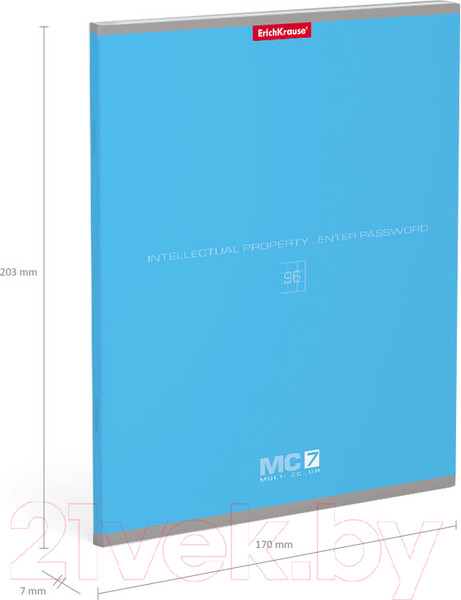 Изображение товара Тетрадь Erich Krause MC-7 / 56597 (96л)