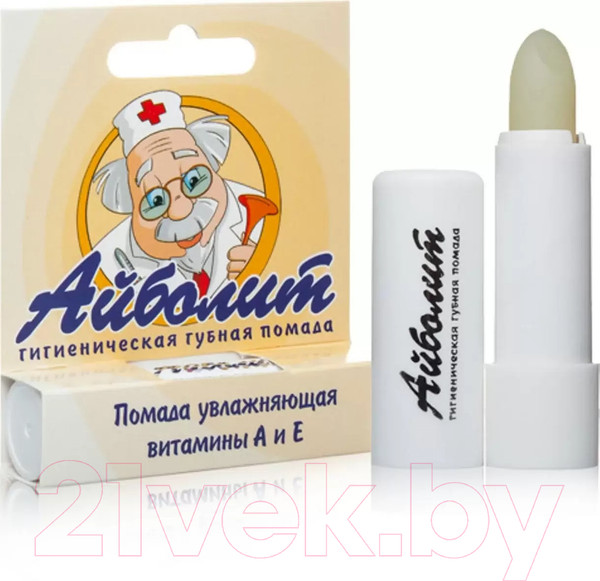 Изображение товара Бальзам для губ Аванта Лаборатория природы Айболит (2.8г)