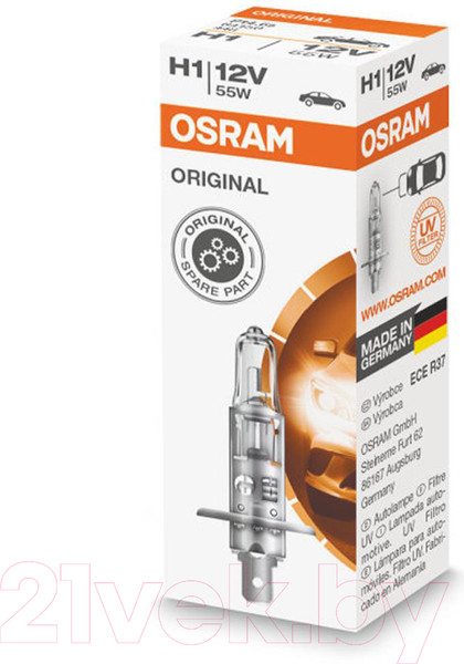 Изображение товара Автомобильная лампа Osram H1 64150