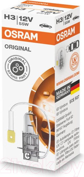 Изображение товара Автомобильная лампа Osram H3 64151