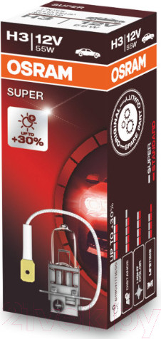 Изображение товара Автомобильная лампа Osram H3 64151SUP