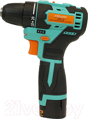 Изображение товара Аккумуляторная дрель-шуруповерт Sturm! CD3512BL