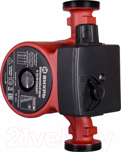 Изображение товара Циркуляционный насос Вихрь Стандарт Ц-1Д/40 (68/7/14)