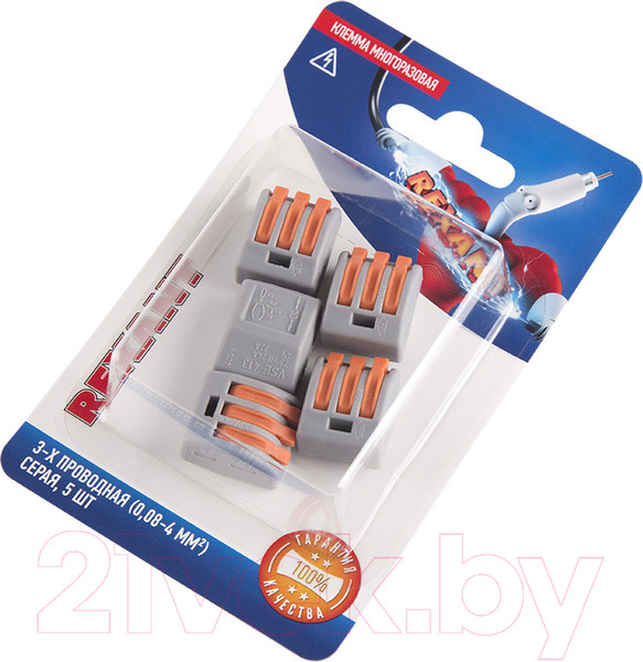 Изображение товара Клемма Rexant 06-0201-B5 (5шт)