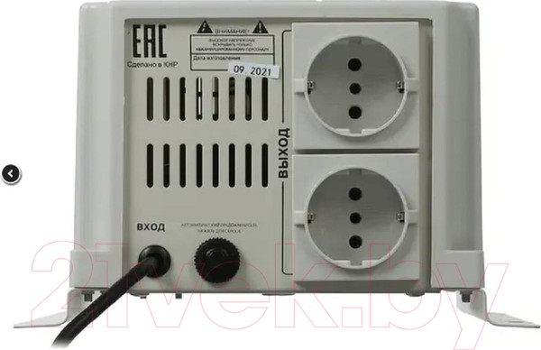 Изображение товара Стабилизатор напряжения Ресанта LUX АСН-500Н/1-Ц (63/6/39)