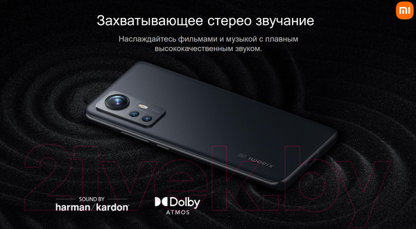 Изображение товара Смартфон Xiaomi 12X 8GB/256GB (синий)