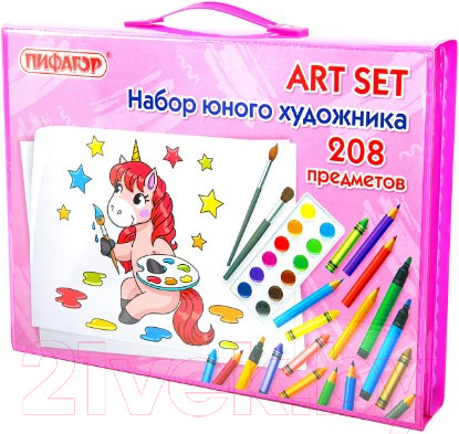Изображение товара Набор для рисования Пифагор Единорог / 664631