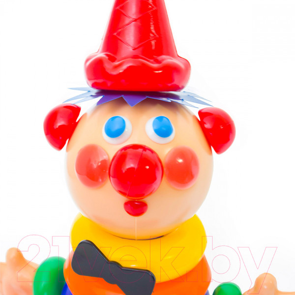 Изображение товара Развивающая игрушка Пластмастер Пирамида Клоун / 13202