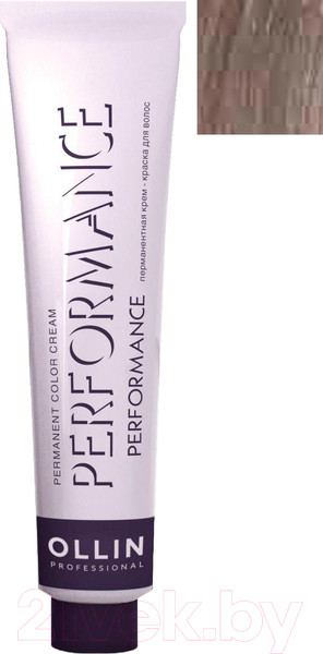 Изображение товара Крем-краска для волос Ollin Professional Performance Permanent Color Cream 9/26 (60мл, блондин розовый)