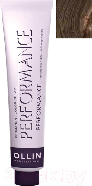 Крем-краска для волос Ollin Professional Performance Permanent Color Cream 8/31 (60мл, светло-русый золотисто-пепельный) — фото 5