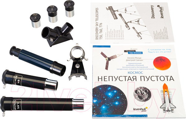 Изображение товара Телескоп Levenhuk Discovery Sky T60 с книгой / 77831