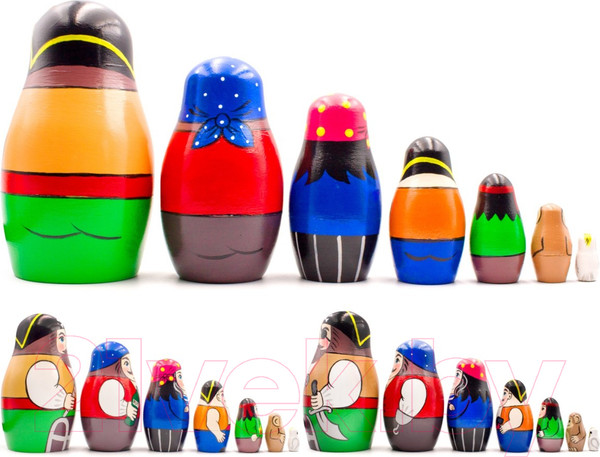 Изображение товара Матрешка сувенирная Брестская Фабрика Сувениров 7302