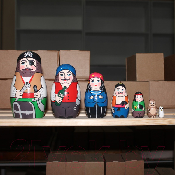 Изображение товара Матрешка сувенирная Брестская Фабрика Сувениров 7302