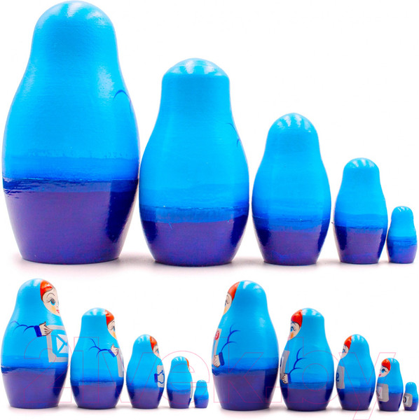 Изображение товара Матрешка сувенирная Брестская Фабрика Сувениров 5125