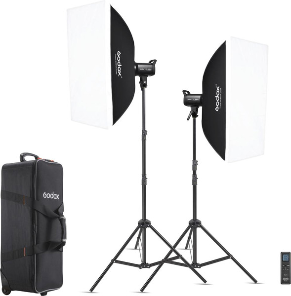 Изображение товара Комплект оборудования для фотостудии Godox SL100D-K2 / 28649