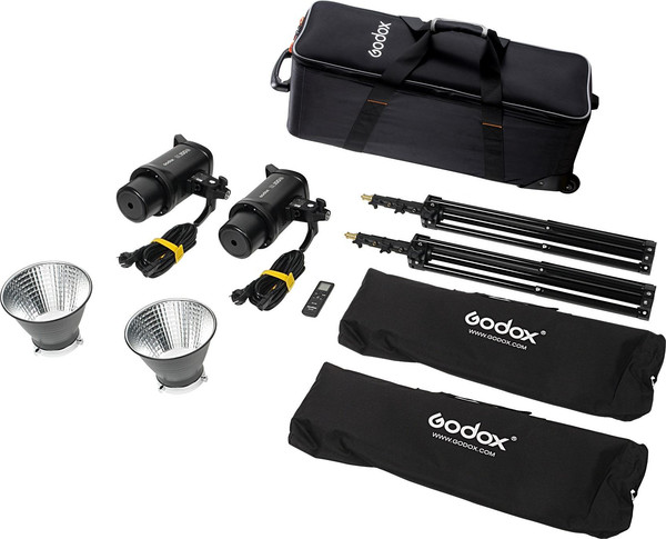 Изображение товара Комплект оборудования для фотостудии Godox SL100D-K2 / 28649