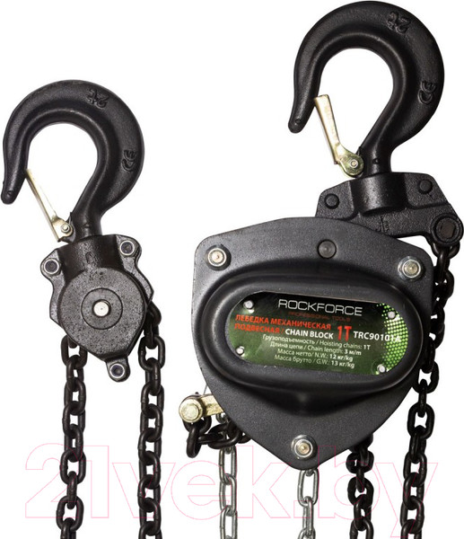 Изображение товара Лебедка ручная RockForce RF-TRC90301A
