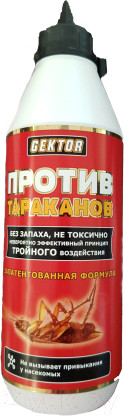 Изображение товара Порошок от насекомых Gektor Инсектицид против тараканов (500мл)