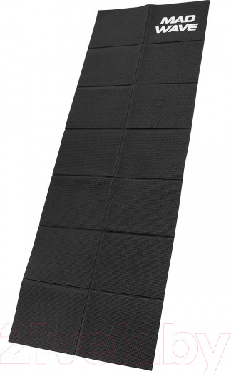 Изображение товара Коврик для йоги и фитнеса Mad Wave Yoga Mat PVC Foldable (черный)
