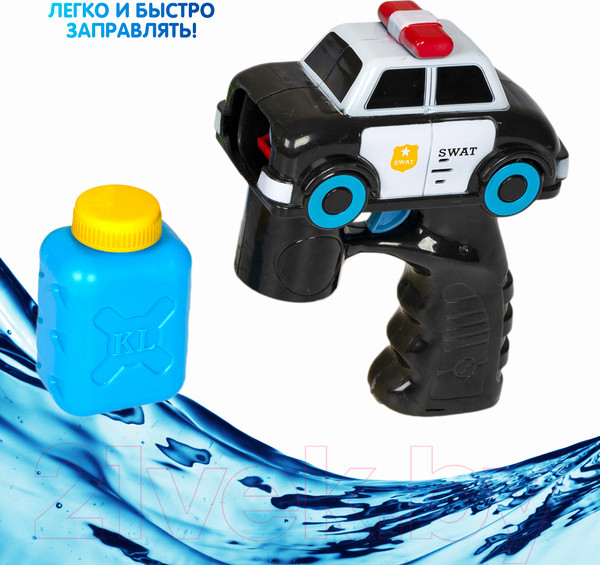 Изображение товара Генератор мыльных пузырей детский Bondibon Наше Лето. Пистолет для мыльных пузырей / ВВ5420