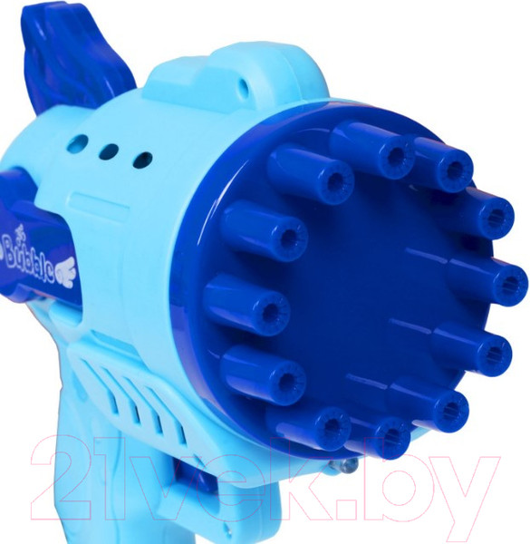 Изображение товара Набор мыльных пузырей Bondibon Наше Лето. Пистолет для мыльных пузырей / ВВ5424 (синий/голубой)