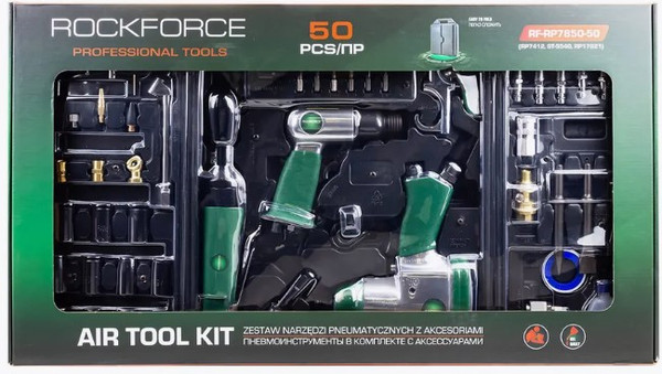 Изображение товара Набор пневмоинструмента RockForce RF-RP7850-50 (50378)