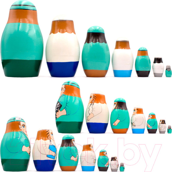 Изображение товара Матрешка сувенирная Брестская Фабрика Сувениров 7137