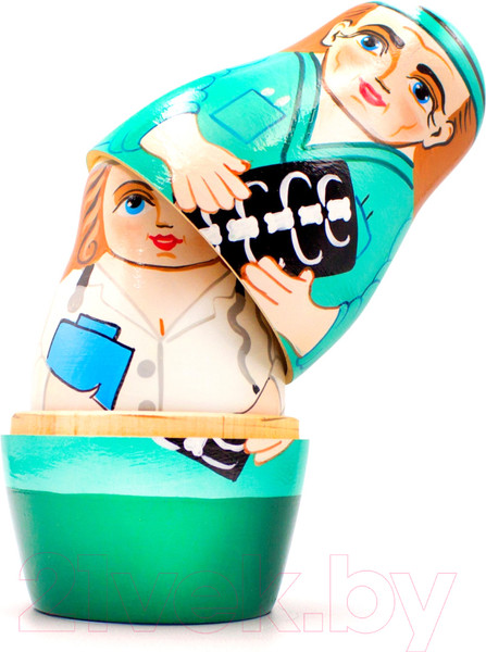 Изображение товара Матрешка сувенирная Брестская Фабрика Сувениров 7137