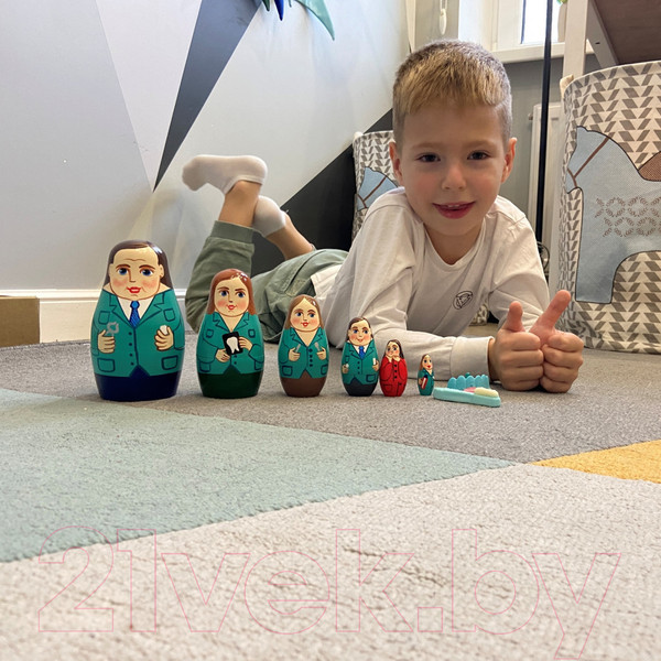 Изображение товара Матрешка сувенирная Брестская Фабрика Сувениров 7138