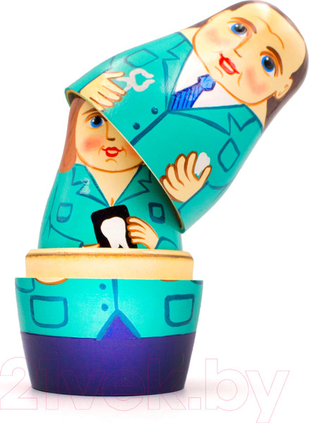 Изображение товара Матрешка сувенирная Брестская Фабрика Сувениров 7138