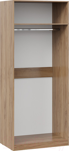 Изображение товара Шкаф ТриЯ Глосс с 1 зерк. и 1 дверью СМ-319.07.213 (яблоня беллуно/стекло графит матовый)