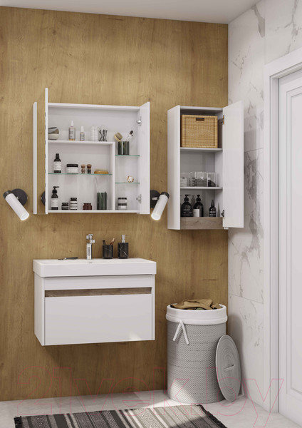 Изображение товара Тумба с умывальником Акватон Марти 70 (1A2675K0MY010)