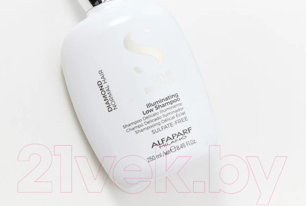 Изображение товара Шампунь для волос Alfaparf Milano Semi Di Lino Diamond Normal Hair предающий блеск (250мл)