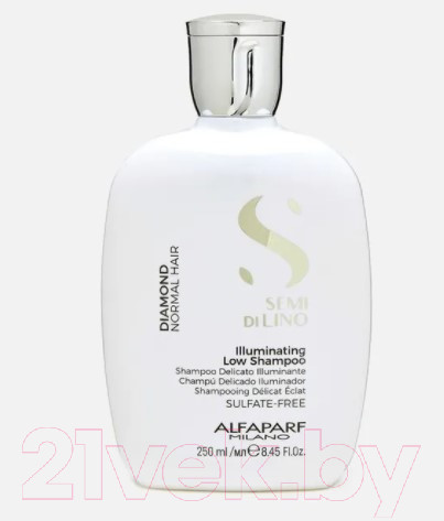 Изображение товара Шампунь для волос Alfaparf Milano Semi Di Lino Diamond Normal Hair предающий блеск (250мл)