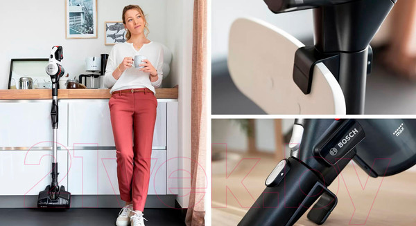 Изображение товара Вертикальный пылесос Bosch BBS711W