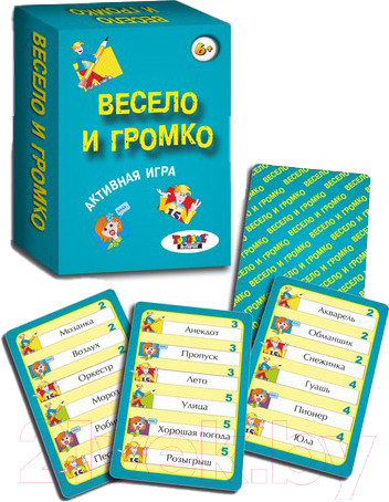 Изображение товара Настольная игра Topgame Весело и громко / 02332