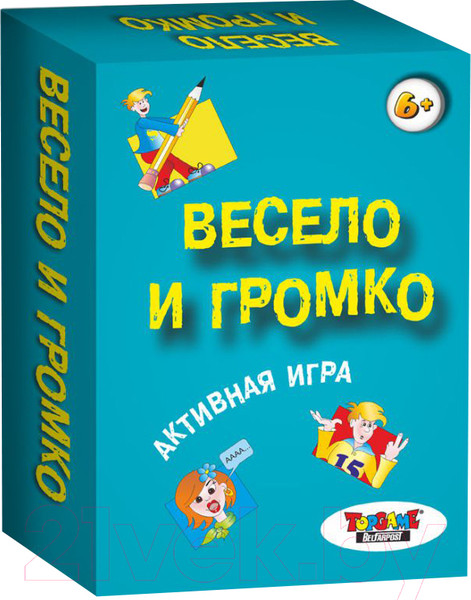 Изображение товара Настольная игра Topgame Весело и громко / 02332