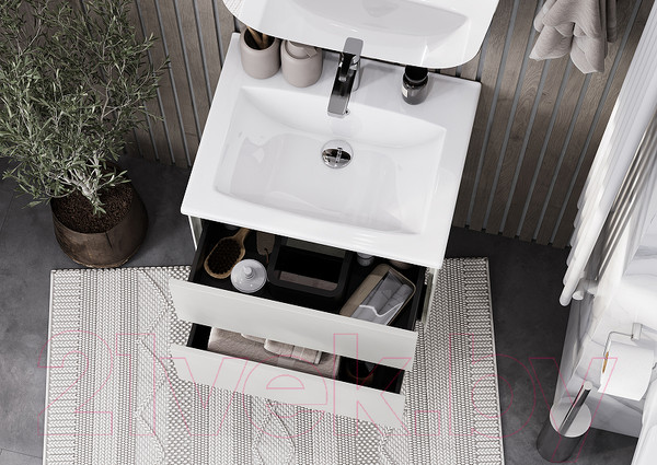 Изображение товара Тумба с умывальником Акватон Сохо 60 (1A2580K1AJ9A0)