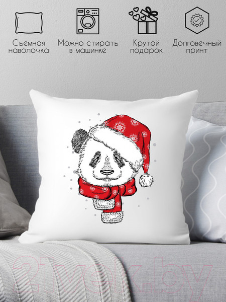 Изображение товара Подушка декоративная Print Style С новым годом 40x40god2