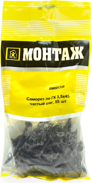 Изображение товара Саморез Монтаж BM001728 (55шт)