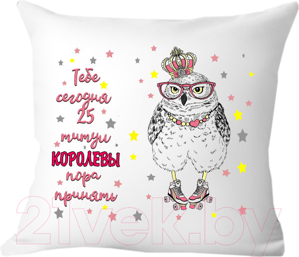 Изображение товара Подушка декоративная Print Style Тебе сегодня 25 40x40raz4