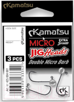 Изображение товара Джиг-головка KAMATSU Micro Special 4-5г / 425004005 (3шт)
